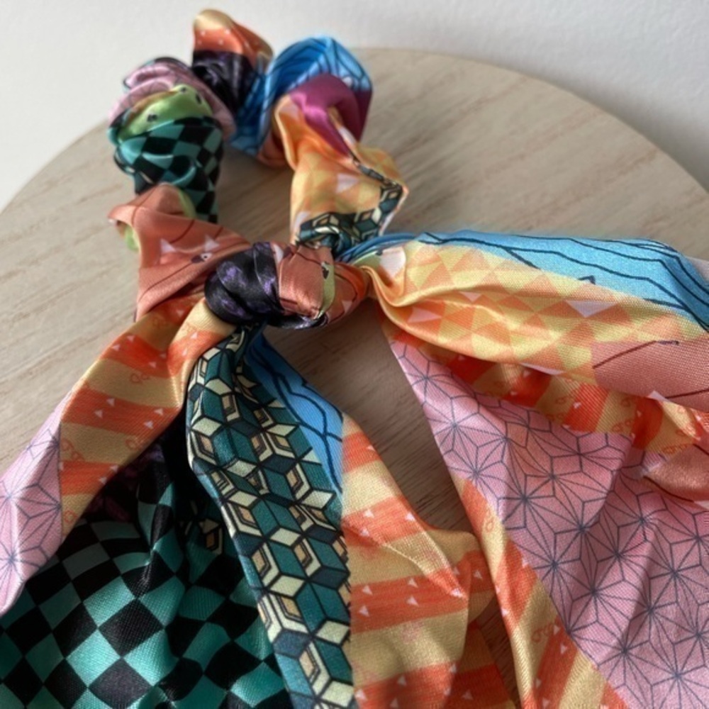 Demon Slayer Hair Tie / Scrunchie | Anime Hair Accessories